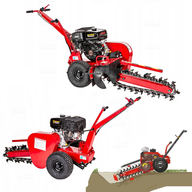 CEDRUS KP01 / DR-TR-15 / GF800 / GBT-150 GARDENING SHOVER SPRINED MINI-ACCELER for laying pipes, conduits, cables, etc. 15 hp / 60cm DR-TR-15 - EWIMAX - OFFICIAL DISTRIBUTOR - AUTHORIZED DEALER CEDRUS