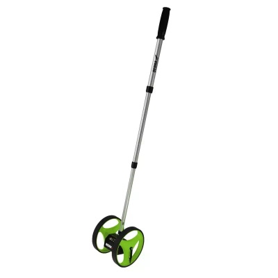 DEDRA MC1001 Koło pomiarowe drogomierz miernik odległości 9999,9 m 2 koła 159 mm