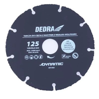 DEDRA HR1006 ŘEZNÝ KOTOUČ NA DŘEVO, PLASTY, 230 MM/22,2 MM