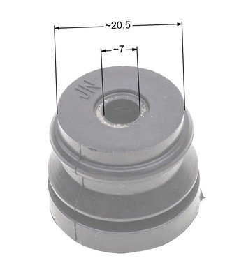 NAC rubber shock absorber upper CS45 CS52 market saws NZ297
