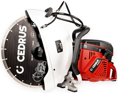 CEDRUS PC400-94 SPRINKLER HAND CUTTING BRILLIERS FOR CONCRETE AND ASPHALT Ø 400mm 6.5 HP - OFFICIAL DISTRIBUTOR - AUTHORIZED DEALER CEDRUS