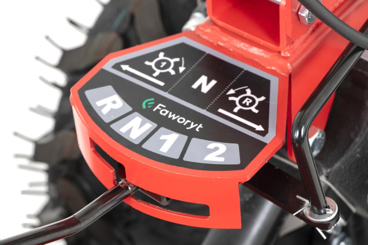 Panel zmiany biegów glebogryzarki Faworyt