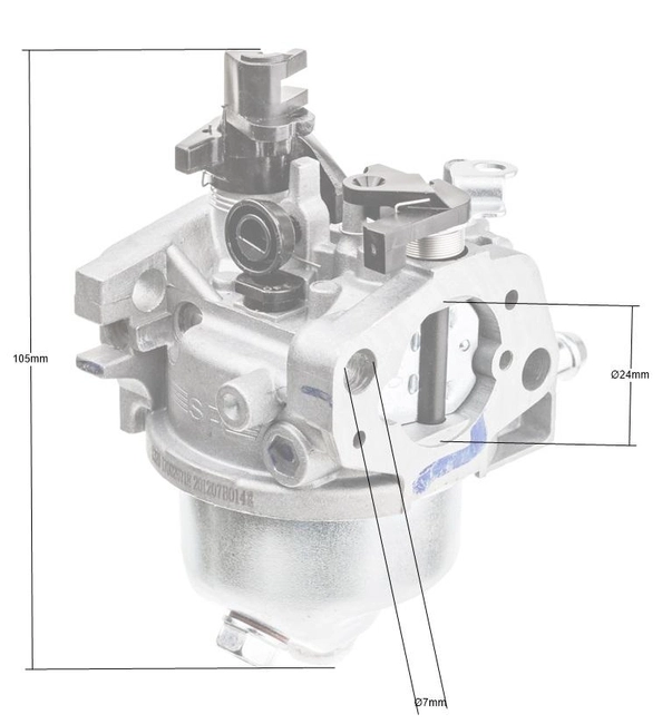 Loncin LC1P65FA carburetor ORIGINAL PART