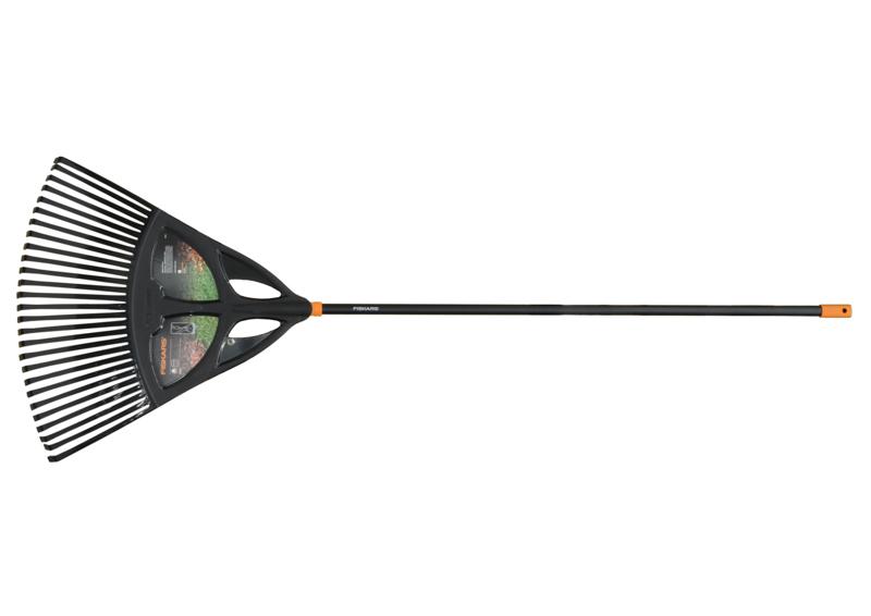 Grabie ogrodowe XL FISKARS Solid 1015645 aluminiowe do liści trawy 65 cm