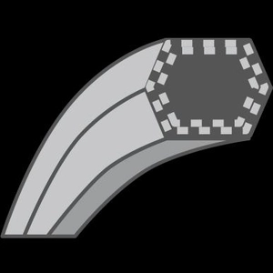 Pasek Simplicity napęd noży Regent ELT2242RDF Courier SZT250 400S CZĘŚĆ ORYGINALNA 885714YP