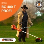 OLEO MAC BC 400 T PROFI KOSA SPALINOWA DO TRAWY PROFESJONALNA WYKASZARKA PODKASZARKA PODCINARKA MOC 2.5 KM KLASA PREMIUM 61429002E2 EWIMAX-OFICJALNY DYSTRYBUTOR - AUTORYZOWANY DEALER OLEO-MAC