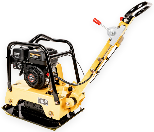 CEDRUS ZG06 SOIL COMPACTOR REVERSIBLE PLATE COMPACTOR FRONT/REAR 122 KG /6.5KM + TRANSPORT WHEELS + MAT ZG 06 - AUTHORIZED CEDRUS DEALER