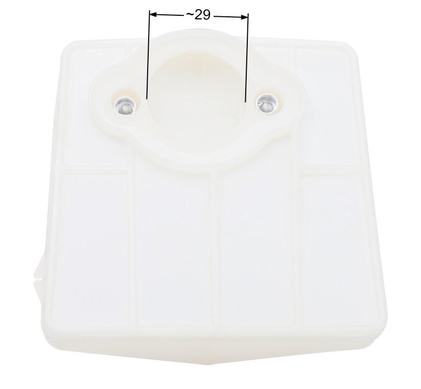 Filtr powietrza Husqvarna 61 66 266 8R01-51 widok z boku