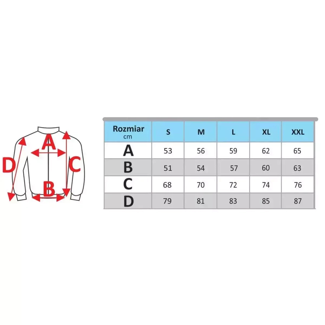 Kurtka Softshell DEDRA BH6KS-XXXL detale
