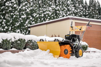 Zamiatarka spalinowa Cedrus ZM06E 4w1 z napędem i odśnieżarką