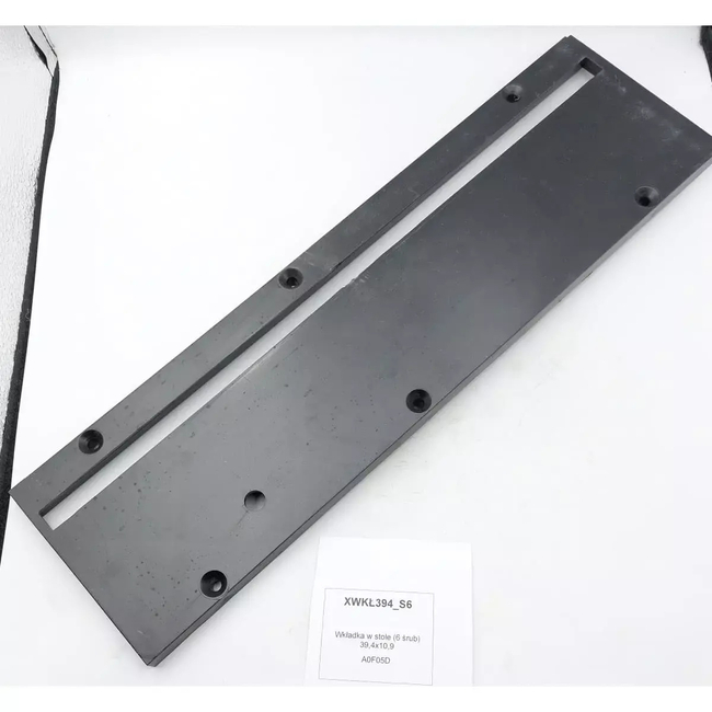 Inset in table (6 screws) 39.4x10.9