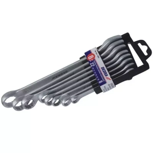 ZESTAW KLUCZY PŁASKO-OCZKOWYCH DEDRA 1405 12 SZT.CRV PŁAS-OCZK.6-14,17,19,22MM