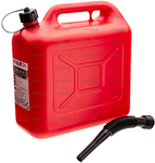 REXXON 10L CANISTER WITH FUNNEL BUBBLE TANK FUEL CONTAINER GASOLINE LIQUIDS CARNISTER WITH APPROVAL