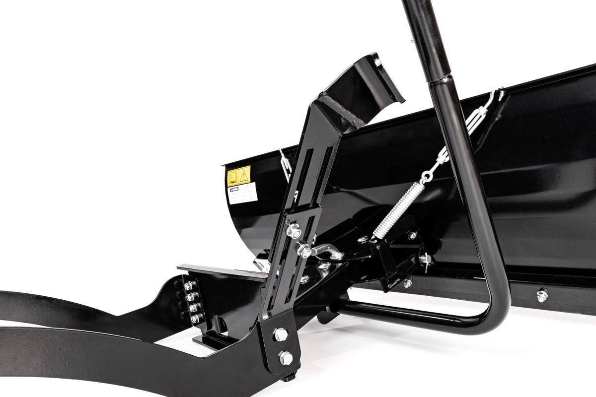 Pług traktorków CEDRUS Starjet Challenge Oleo-Mac 120 cm ACC0316/01 - widok boczny konstrukcji