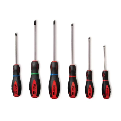 Hillen&Mohr 17W092 Zestaw wkrętaków śrubokrętów 6 szt. S2 SL PH PZ magnetyczne