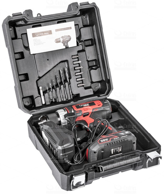 CEDRUS CEDD40LI-SET WKRĘTARKA AKUMULATOROWA 20 V WKRĘTARKO-WIARTARKA 2Ah Z BATERIĄ I ŁADOWARKĄ W WALIZCE EWIMAX- OFICJALNY DYSTRYBUTOR - AUTORYZOWANY DEALER CEDRUS