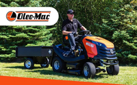 OLEO MAC OM 106/24 KH GARDEN TREADER HYDROSTATIC OM106 102cm PREMIUM CLASS self-propelled lawn mower 68129066 - OFICIAL DISTRIBUTOR - AUTHORIZED DEALER OLEO-MAC