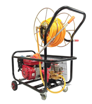 MASTERCUT OS-S22-T S30-T OPRYSKIWACZ SPALINOWY JEZDNY TACZKOWY WÓZKOWY NA KOŁACH