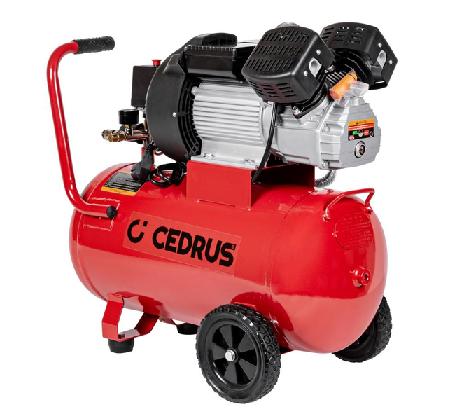 CEDRUS KM50-2T PÍSTOVÝ KOMPRESOR OLEJOVÝ KOMPRESOR 50L - EWIMAX - OFICIÁLNÍ DISTRIBUTOR - AUTORIZOVANÝ PRODEJCE CEDRUS