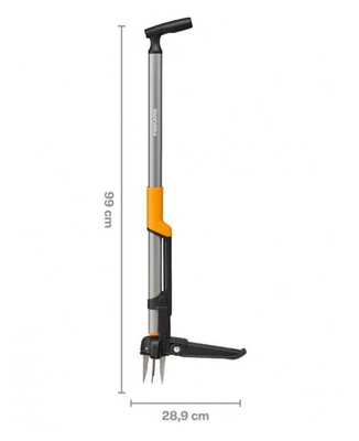 Wyrywacz do chwastów Fiskars Ergonomic 1080409 – ręczne narzędzie ogrodnicze do trawnika