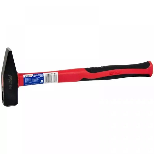 Locksmith hammer 1000g, hollow shaft. glass