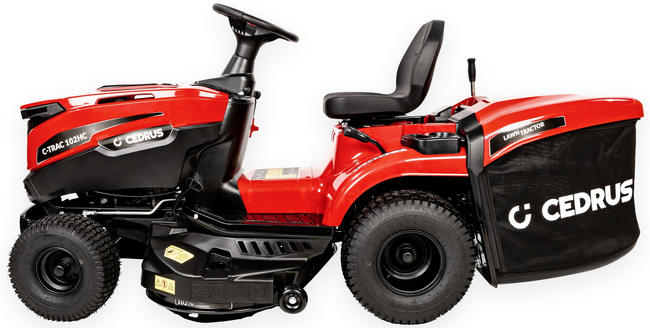 CEDRUS C-TRAC 102HC Rear-Dump Self-Propelled Lawn Mower HYDROSTAT 102cm 2 CYLINDRES C-TRAC-102HC EWIMAX OFFICIAL DISTRIBUTOR - AUTHORIZED DEALER CEDRUS