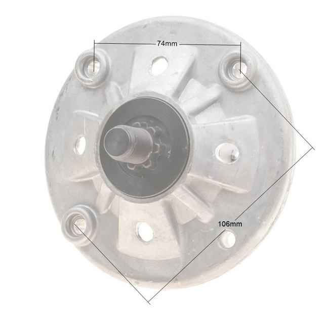 Adaptér pro sekačky John Deere LA150;LA175; G110;190C 54" gw7ram RO12495