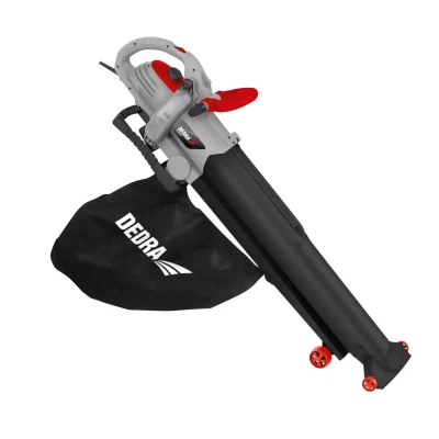 ELECTRIC GARDEN BLOWER WITH VACUUM CLEANER FUNCTION GARDEN DEDRA DED8689 3000W, SHREDDER, EXTRA NOZZLE