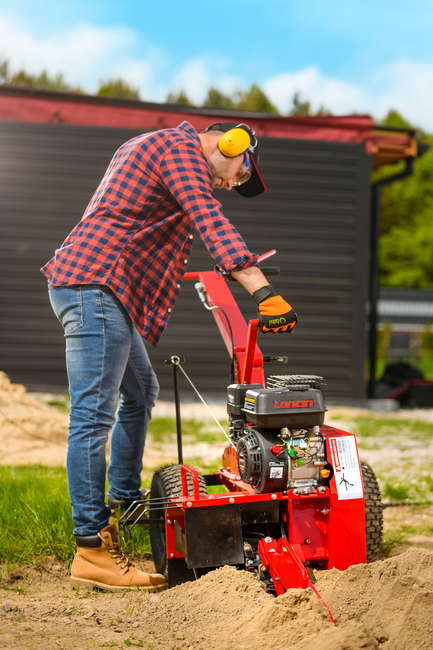 CEDRUS KP01 / DR-TR-15 / GF800 / GBT-150 GARDENING SHOVER SPRINED MINI-ACCELER for laying pipes, conduits, cables, etc. 15 hp / 60cm DR-TR-15 - EWIMAX - OFFICIAL DISTRIBUTOR - AUTHORIZED DEALER CEDRUS