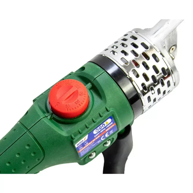 ZGRZEWARKA DO RUR I ZŁĄCZEK Z TWORZYW SZTUCZNYCH DEDRA DED7514 1500W, WALIZKA METALOWA, ZAKRES 16-63MM, PE, PP, PB