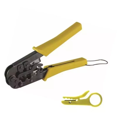 DEDRA 1268 Zaciskarka RJ45 RJ12 RJ11, szczypce do złączy modularnych 4P4C 4P2C