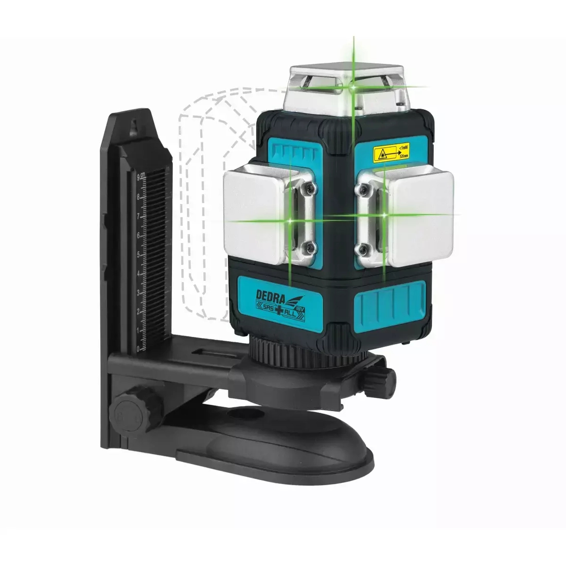 Poziomica laserowa 3D DEDRA SAS+ALL DED6910