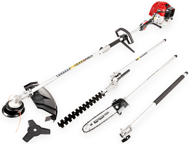 CEDRUS UW520 PETROL LAWN MOWER CHAINSAW PRUNER MULTI-PURPOSE MACHINE TRIMMER MOWER 1.8 KM 