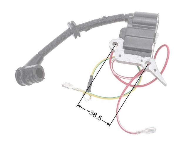 Ignition module NAC CS2500 Hecht 928 927 market saws NZ281