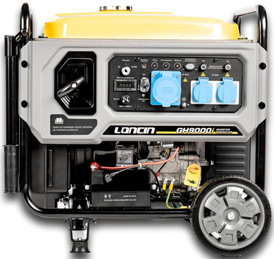 LONCIN GH9000I AGREGAT GENERATOR INWERTOROWY PRĄDOTWÓRCZY INWERTEROWY WALIZKOWY 230V 7.5 KW ESTART - ROZRUSZNIK -  EWIMAX - OFICJALNY DYSTRYBUTOR - AUTORYZOWANY DEALER CEDRUS