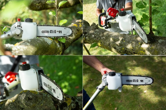 IKRA IECH 1000 chainsaw chain saw cutter chopper hedge trimmer electric hedge trimmer on telescopic boom 2-in-1 1000W PREMIUM OB-IKRIECH1000 EWIMAX - OFFICIAL DISTRIBUTOR - AUTHORIZED IKRA DEALER