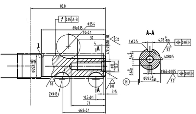 Motor Rato RV170-C vertikální hřídel 22,2 mm / 80 mm RV170 C