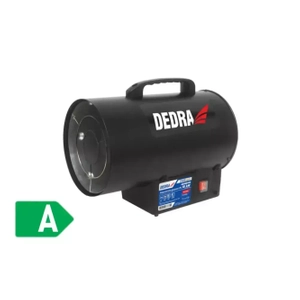 PLYNOVÝ OHŘÍVAČ 15KW, ČERNÝ DEDRA DED9941A