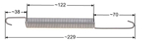 MTD knife tensioner spring 8R76-79