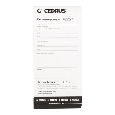 Servisní blok CEDRUS ACC0111