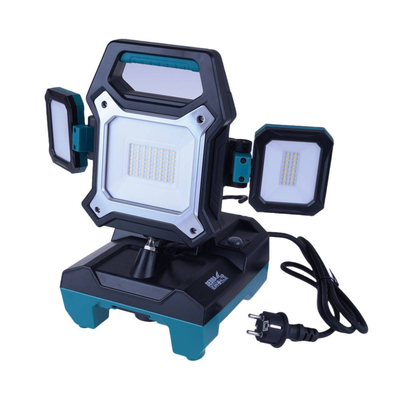 DEDRA SAS+ALL DED6907H Lampa warsztatowa LED 18V/230V 4000 lm halogen roboczy na statyw