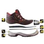 SAFETY BOOTS, DEDRA BH9T1A-40 LEATHER SAFETY BOOTS, SIZE: 40, KAT.S1P SRC