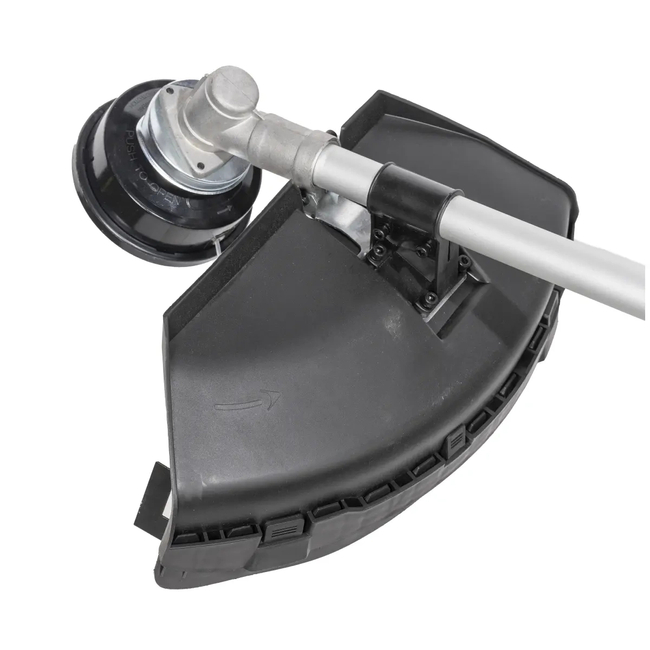 Benzínový křovinořez 1,45 kW 52 cm3 postroj, ochranný kryt, 3x hlava, struny, 3T nůž, palivová nádrž