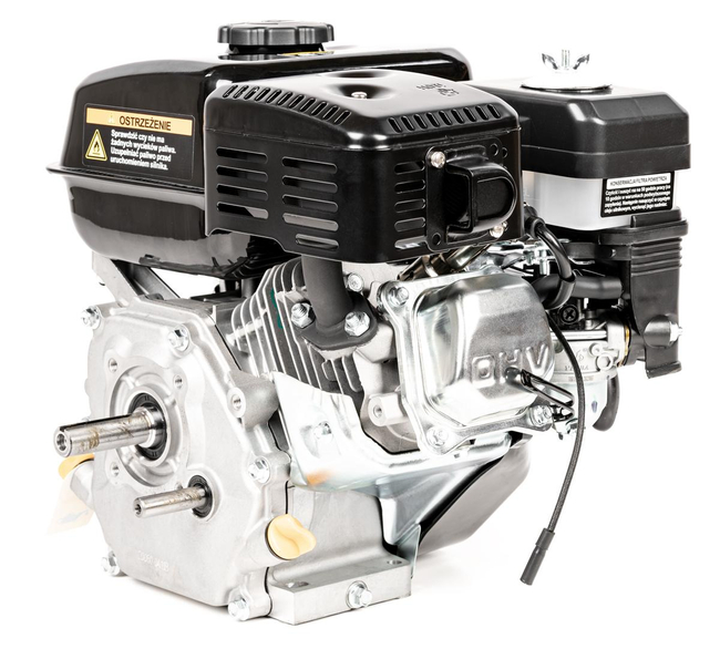 Silnik Loncin G200F-R wał poziomy 19,05 mm / 62 mm z dod. wałkiem G200F-R GL