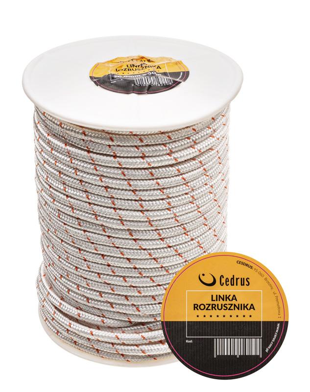 Cedrus NZ641 linka rozrusznika 6,0 mm x 50 m – sznurek rozruchowy do kosiarek