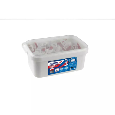 Zestaw do poziom. płytek 150klipsów+50klinów w wiaderku 3L