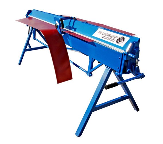 Zaginarka Prod-Masz ZGR-2500 1mm - zintegrowane nożyce do cięcia blachy