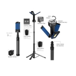 SKLÁDACÍ MULTIFUNKČNÍ LED LAMPA 4500LM, STATIV, DVĚ BARVY, DEDRA L1069