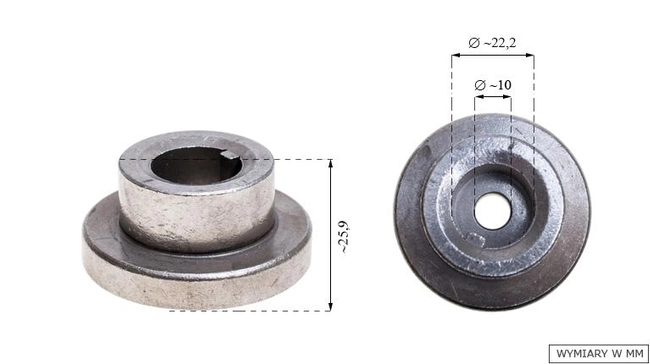 NAC mower adapter M510;M560H;C510M old type NZ03