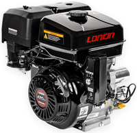 SILNIK LONCIN G420FD-A Z ROZRUSZNIKIEM SPALINOWY BENZYNOWY 15 KM WAŁ 25 mm MOTOR HONDA GX420 - EWIMAX - OFICJALNY DYSTRYBUTOR - AUTORYZOWANY DEALER LONCIN